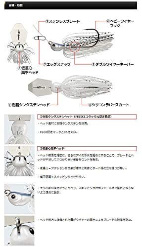 NEW Evergreen ChatterBait Jack Hammer TG 1/2oz #48 Matte Black - Image 2