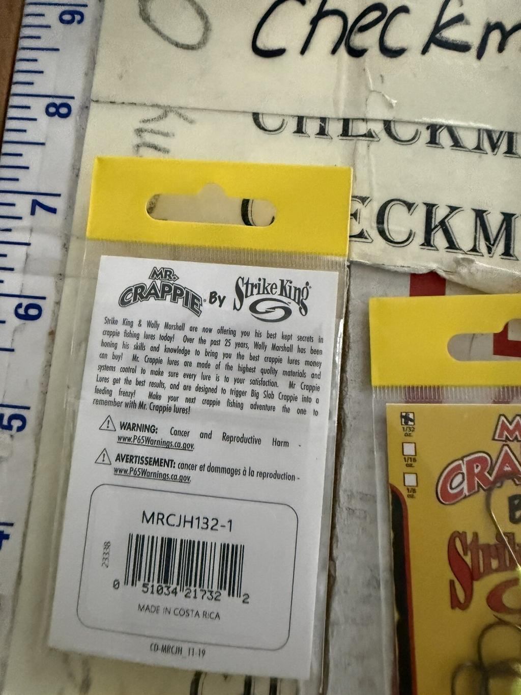 8X Strike King Mr. Crappie Jig Heads 8pk Crappie & Panfish Round Lead Head Jigs - Image 8