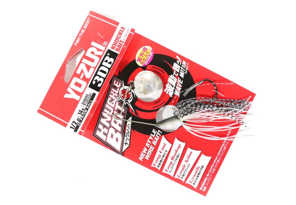Yo Zuri Duel 3DB Knuckle Spinnerbait 1/2 oz Sinking Lure R1302-TSH (4324) - Image 1