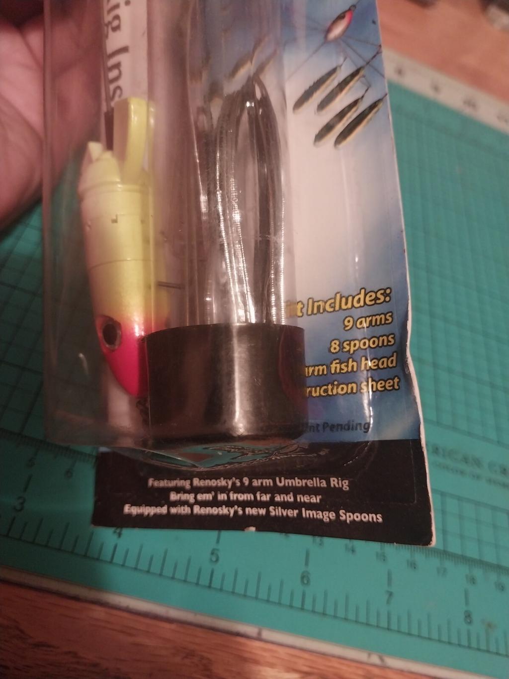 Nos Renosky Tournament Pro Umbrella Rig Mirror Image Nip - Image 8