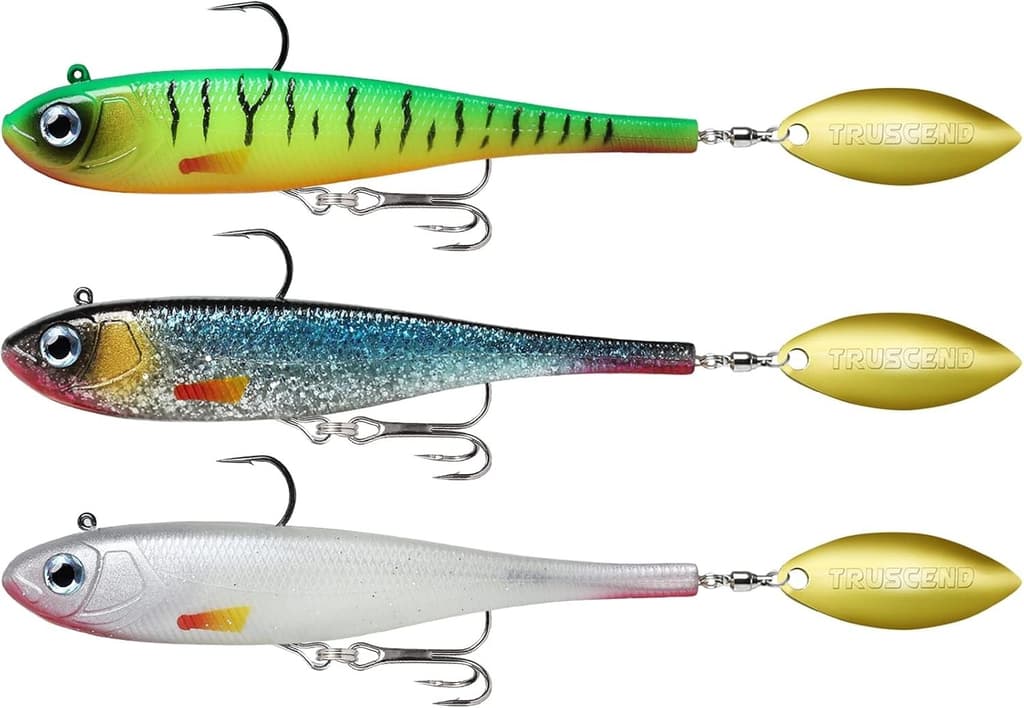 Vibrating Soft Swimbaits for Bass and Trout - 8 Inch, Family Fishing Essentials - Image 3