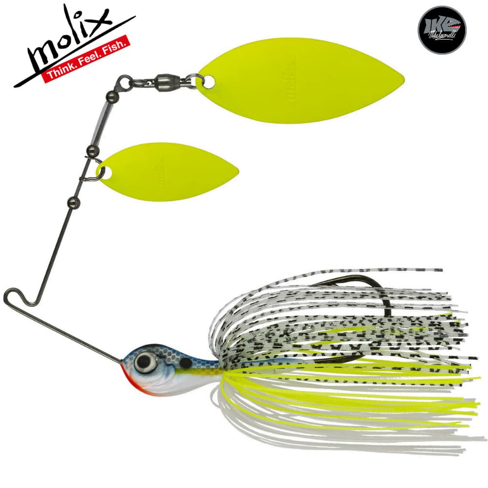 MOLIX Spinnerbait Lure Double Willow VENATOR 14g(1/2oz)/22 - Image 1