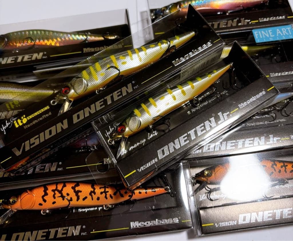 Megabass Vision One Ten Jr. Set of 10 Fishing Lures with Varied Colors - Image 4