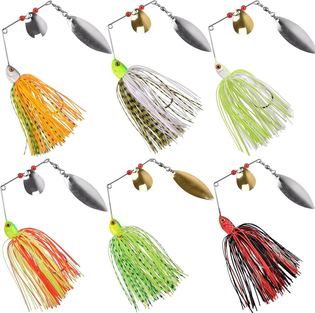 Multicolor Buzzbait Spinnerbait Kit - Perfect for -Round Fishing Adventures - Image 3