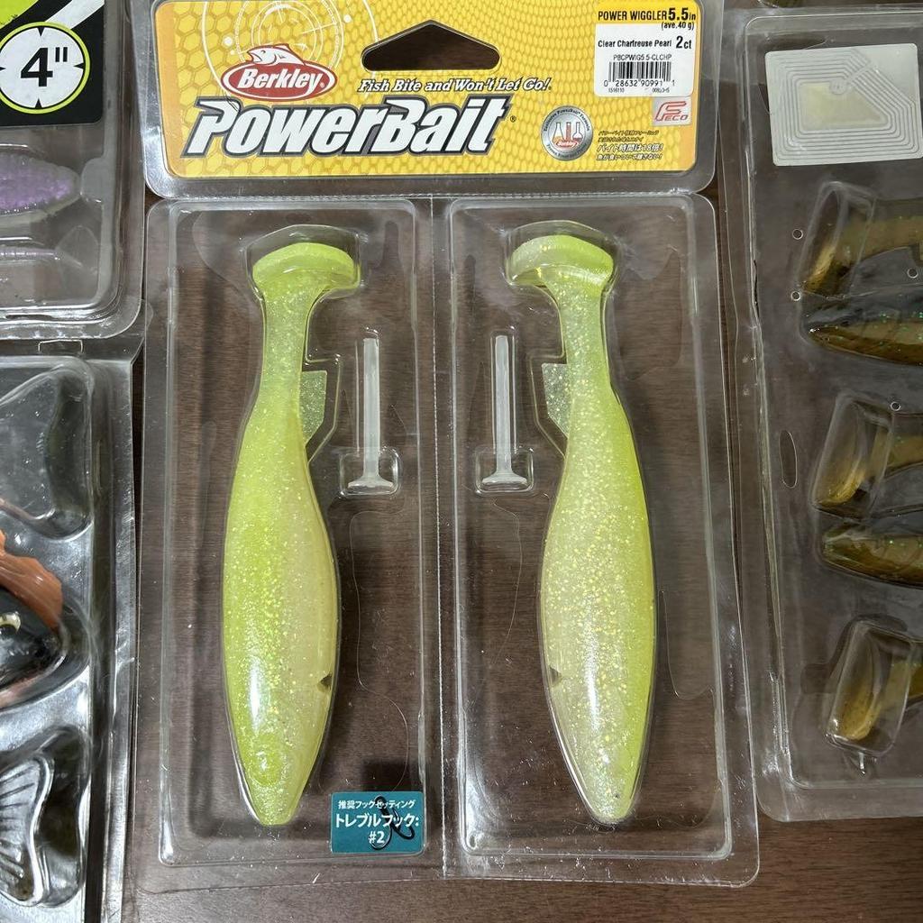 Javaron Neo, Gil, Power Wiggler & Head Shaker Soft Plastics Bundle, Used - Image 10