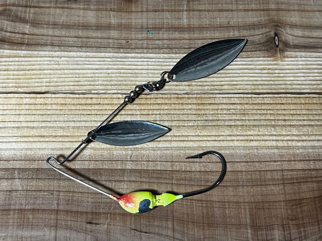 Unknown Manufacturer Spinnerbait 1 2Oz Yellow Orange Color Box - Image 1