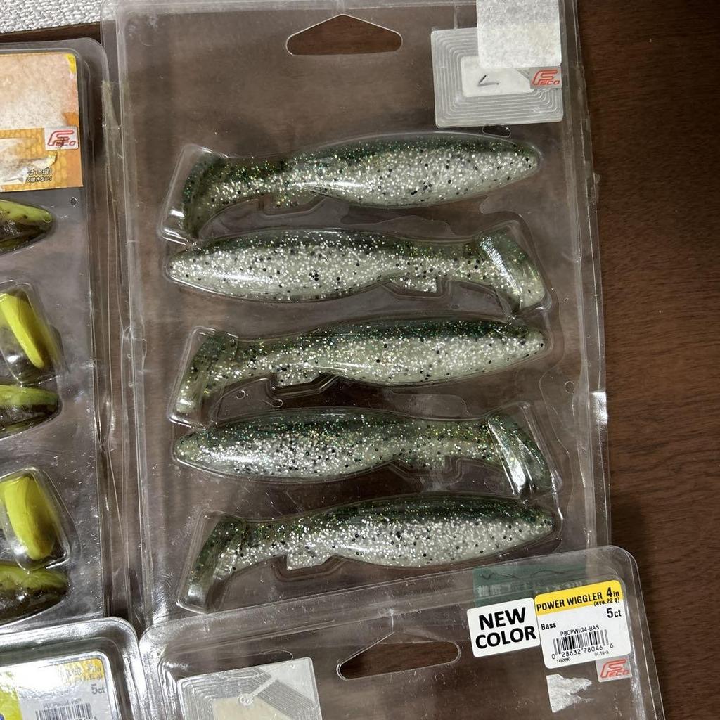 Javaron Neo, Gil, Power Wiggler & Head Shaker Soft Plastics Bundle, Used - Image 2