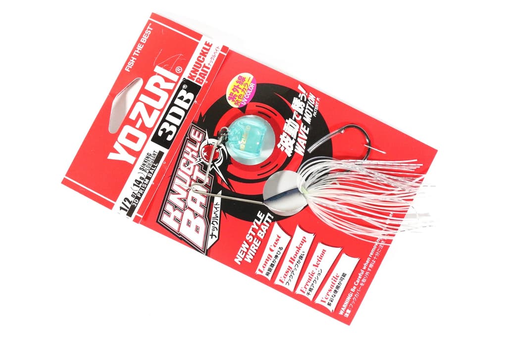 Yo Zuri Duel 3DB Knuckle Spinnerbait 1/2 oz Sinking Lure R1302-SH (4317) - Image 1