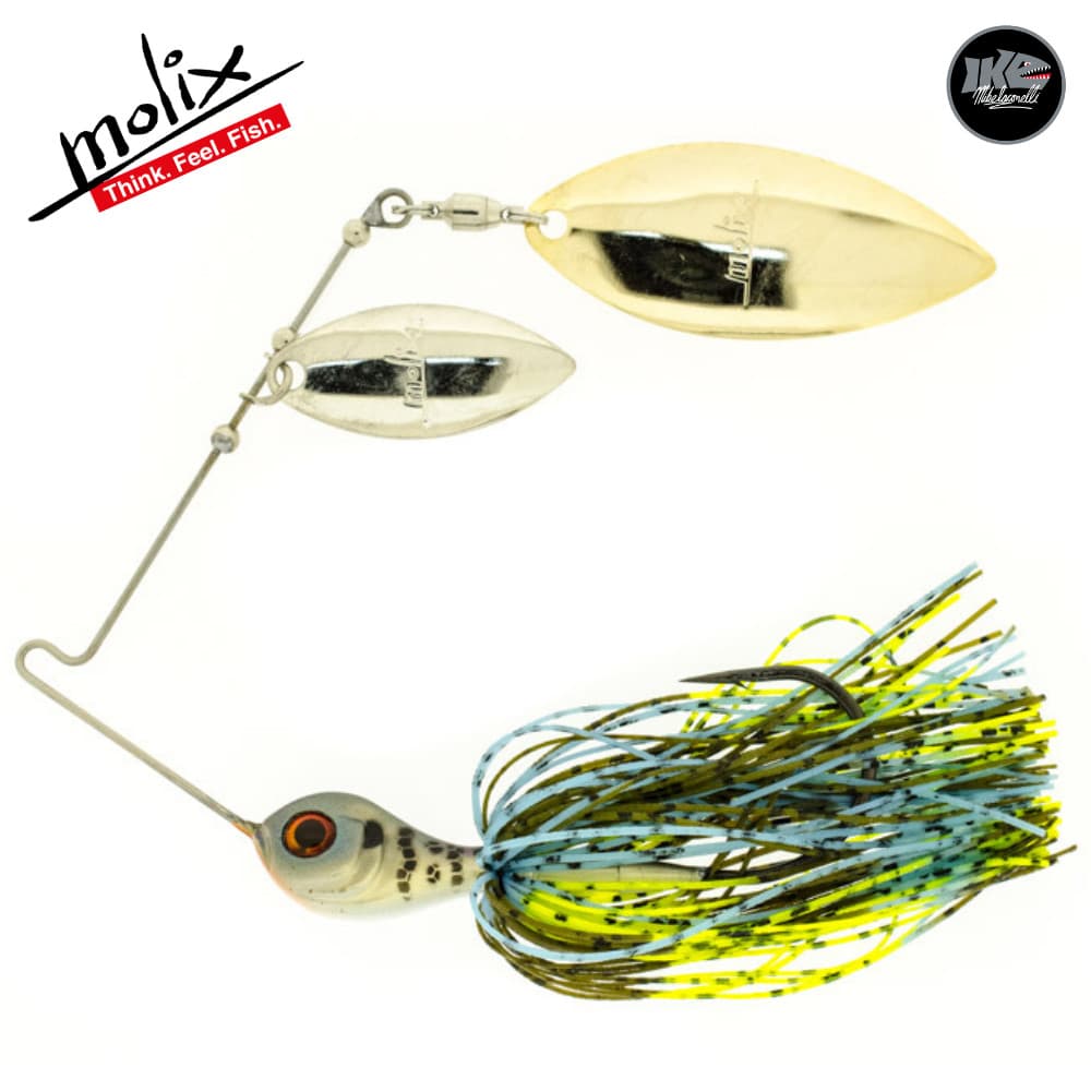 MOLIX Spinnerbait Lure Double Willow VENATOR 15.5g(5/8)/23 - Image 1