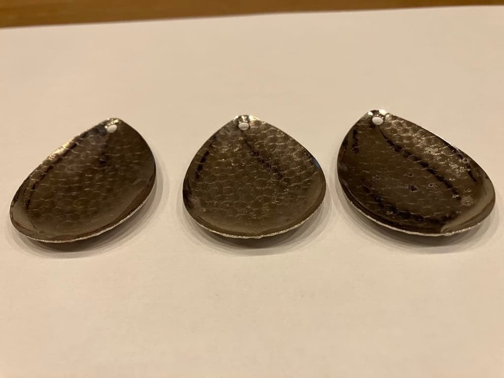 Colorado Blade #6 Hammered Spinnerbait, Hildebrandt, 3 pieces - Image 4