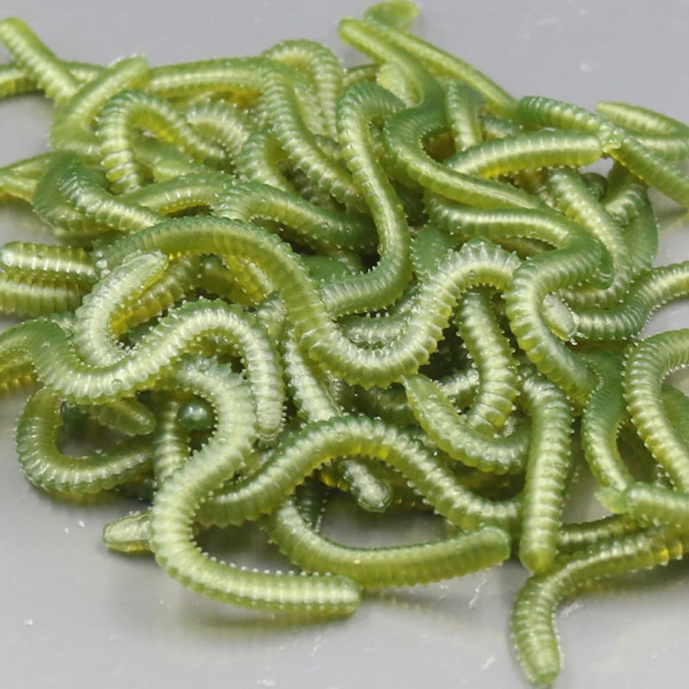 50 PCS Artificial Bait Worms Fishing Accessories Shape Lures Lifelike Baits - Image 3