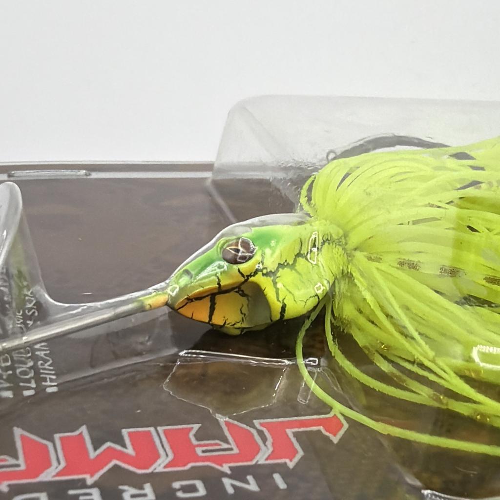 Lot Of 2 Megabass Jamaica Boa (SP-C) Full Chartreuse Buzzbait Topwater - Image 3