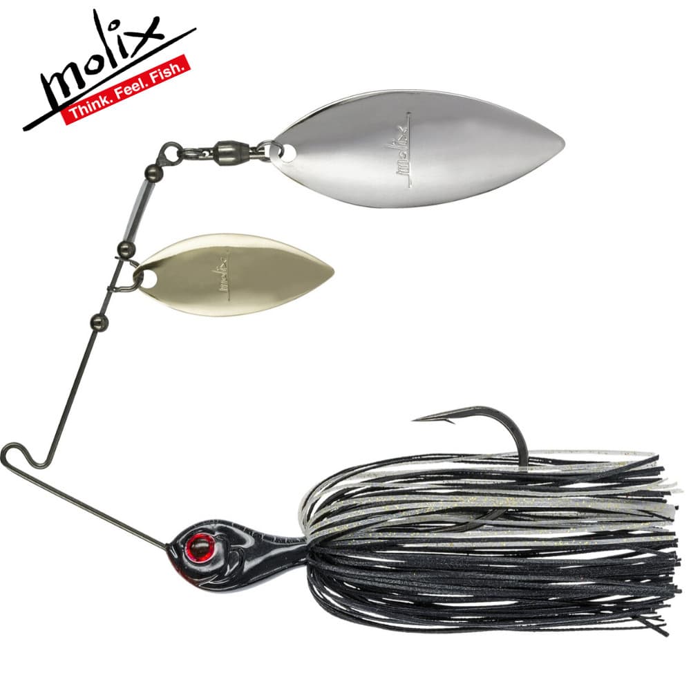 MOLIX Spinnerbait Lure Double Willow VENATOR 15.5g(5/8)/11 - Image 1