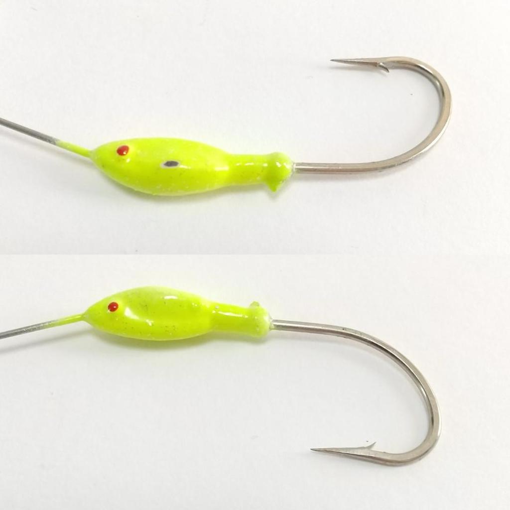 Old Spinnerbait 3/8 oz 10g Yellow Freshwater Fishing Lure Used - Image 5