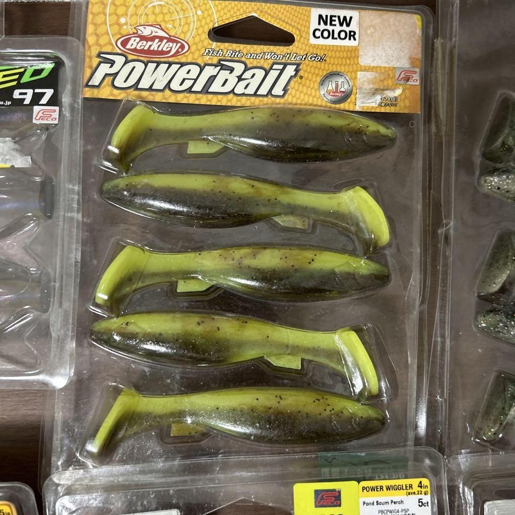 Javaron Neo, Gil, Power Wiggler & Head Shaker Soft Plastics Bundle, Used - Image 4