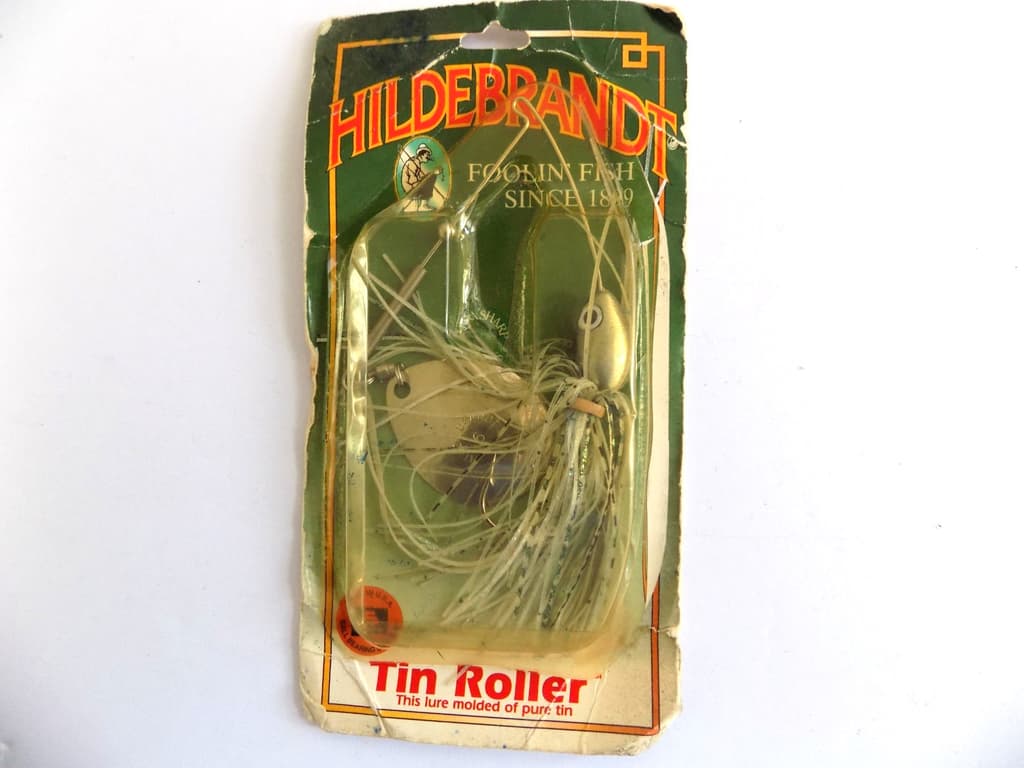 HILDEBRANDT "TIN ROLLER" SINGLE SPIN SPINNERBAIT 1 oz. - #T40 - Image 1