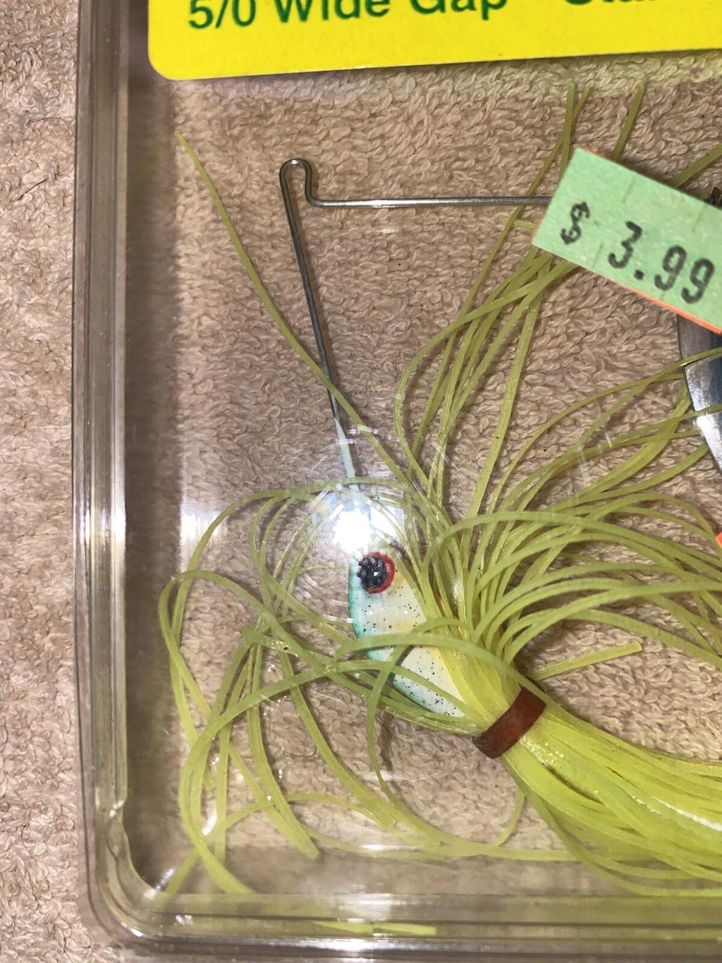 TUFF FIND VINTAGE FISH GETTER SPINNERBAIT Discontinued UNKNOWN FUN3/8 OZ”5/0”BIG - Image 7
