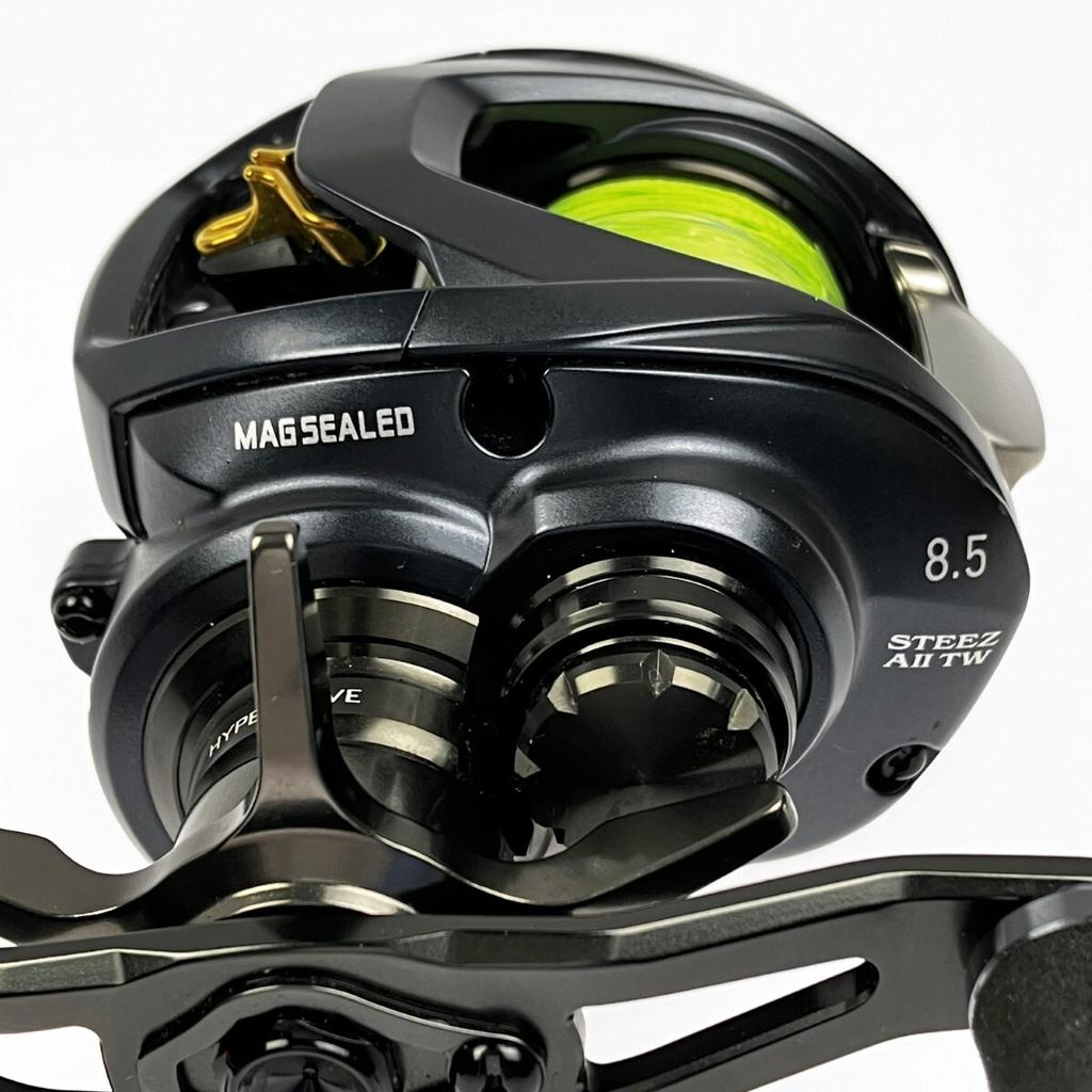 Daiwa 23 Steez A II TW 1000XHL Baitcasting Reel Left Hand Custom Handle Japan - Image 1