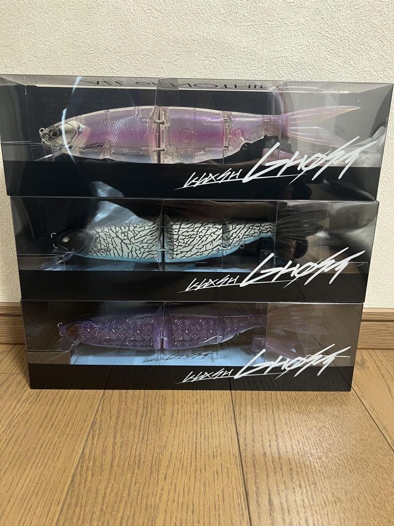 DRT Klash Ghost CVLT LAKE CHAOS V.D. Red Light Color Fishing Lure 3 piece set - Image 1