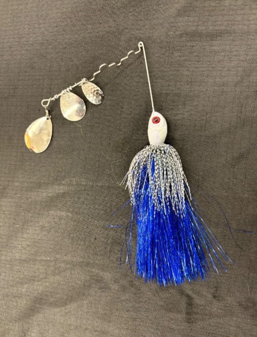 Death Shimmer Lures Muskie Spinnerbait 1oz 2oz 3oz 4oz - Image 1