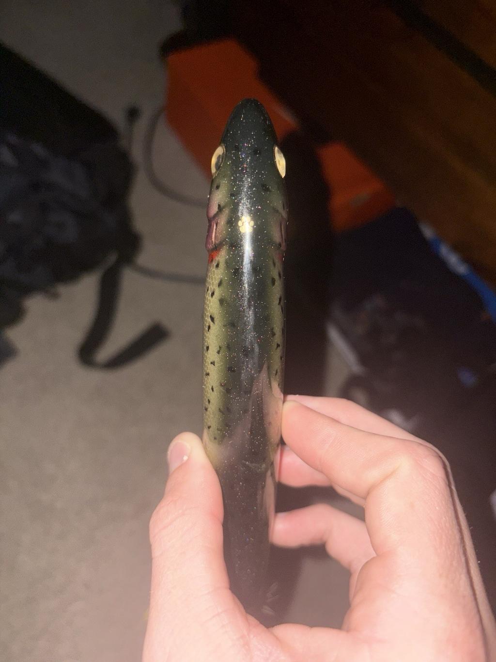 Black Dog Baits Lunker Punker, OG Wood, DEADSTOCK (MINT CONDITION) - Image 3