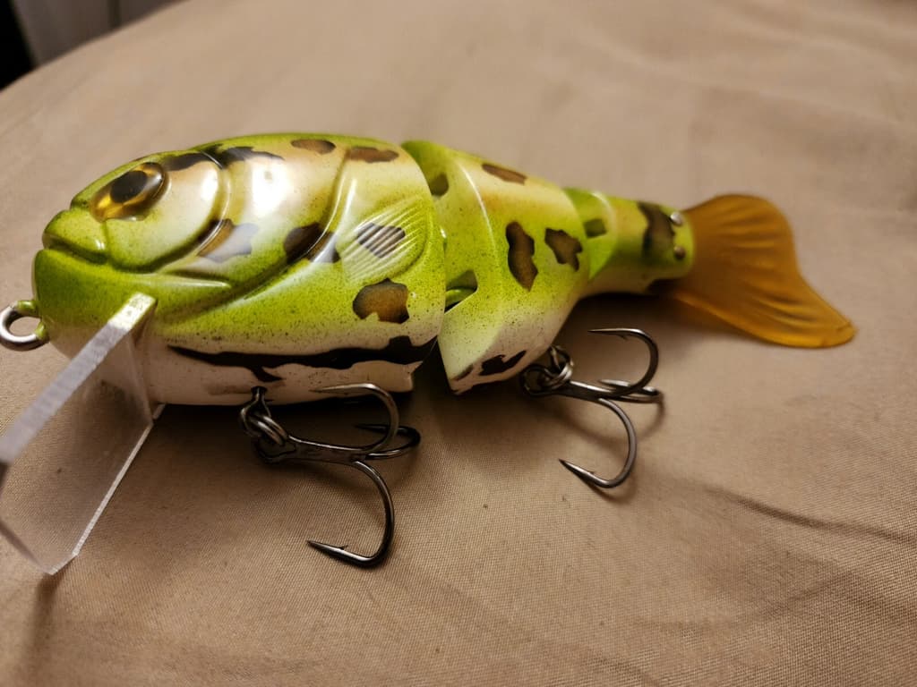 Lanciotti Lures 3pc Psycho Gill Swimbait Painted By Illude Bait Co. - Image 2