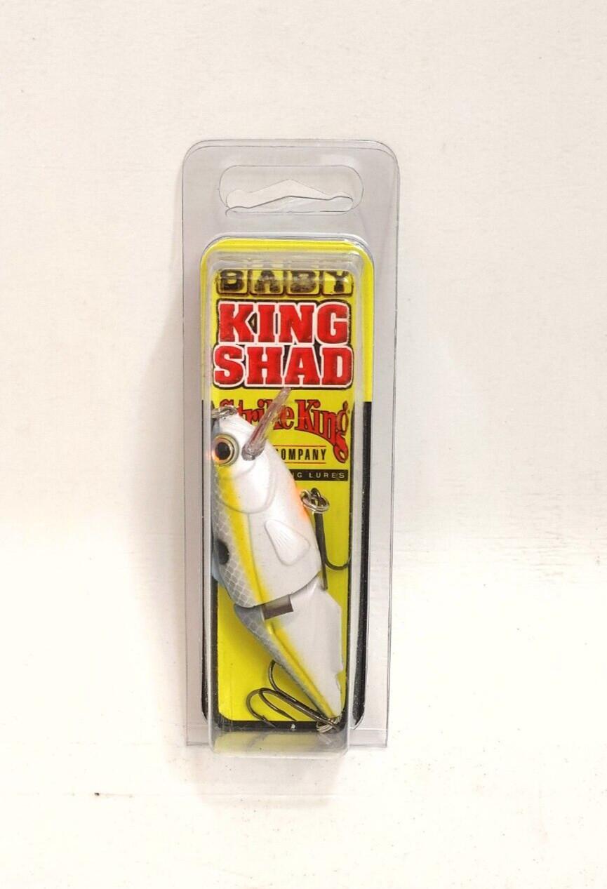 Strike King Baby King Shad Jointed Swimbait Fishing Lure - Image 1