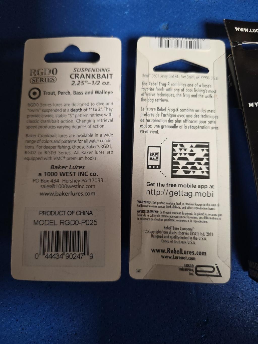 10 MISC Crankbait Fishing Lure Lot. Strike King, Rebel, Cotton Cordell, KVD. Nos - Image 11