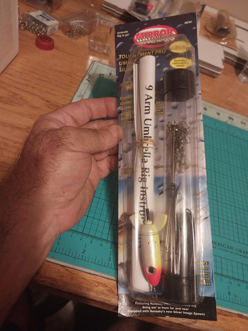 Nos Renosky Tournament Pro Umbrella Rig Mirror Image Nip - Image 2