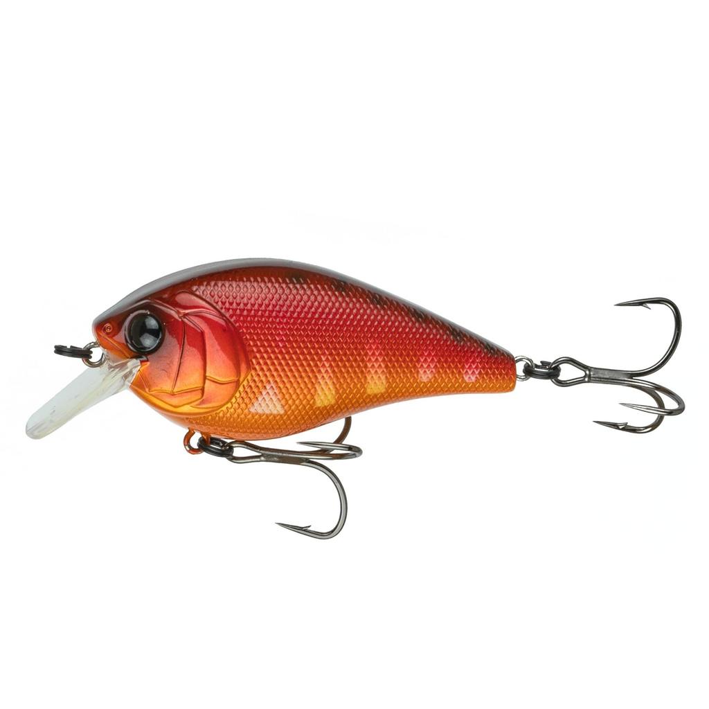 6th Sense 100X Shallow Squarebill Crankbait (Mudbug Red) - 1 Piece - Image 1