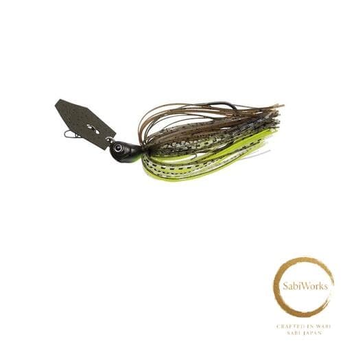 New Evergreen Chatterbait Jack Hammer TG 3/8oz #40 Green Pumpkin CH - Image 1