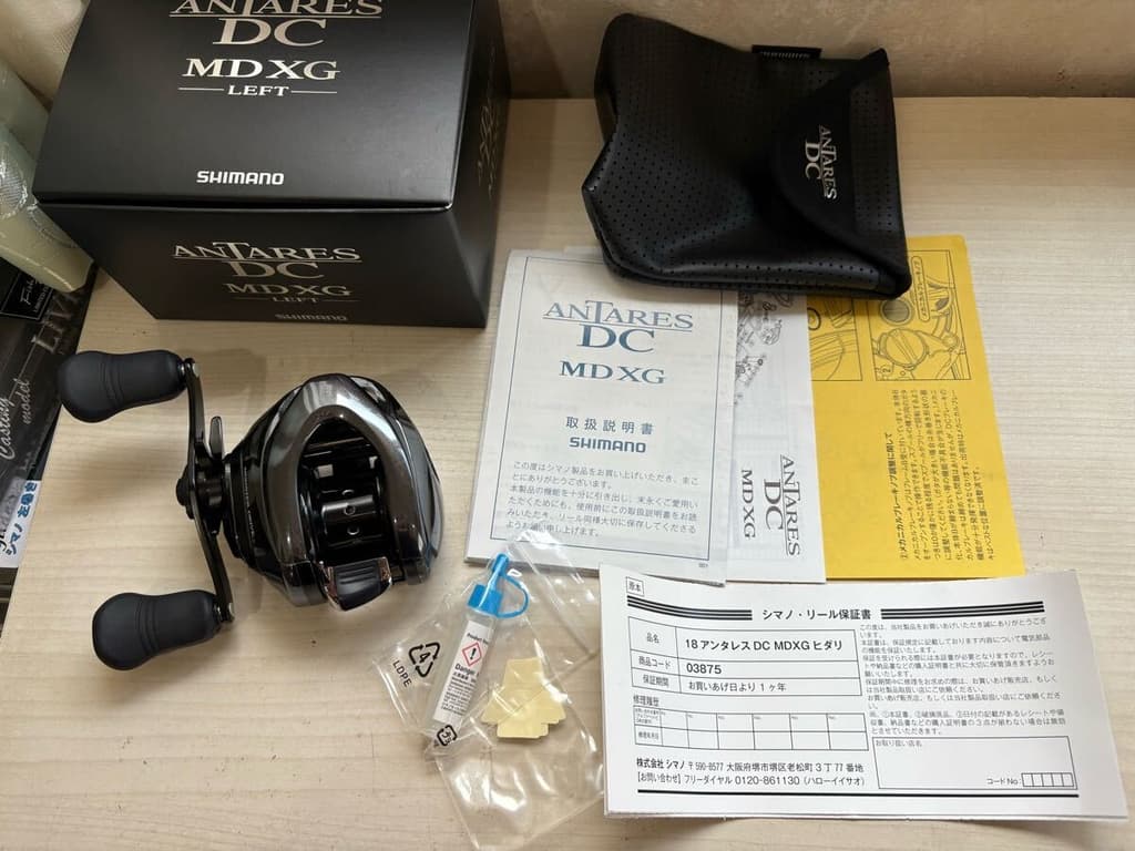 Shimano 18 Antares DC MD XG Right Hand Baitcasting Reel Made in Japan - Image 1