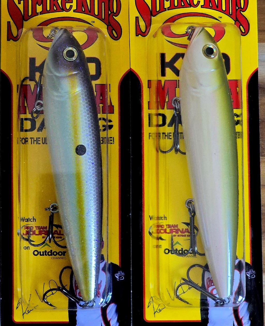 3-Strike King KVD Mega Dawg Topwater 6" 2 oz "Walk The Dog" Streamlined Profile - Image 4
