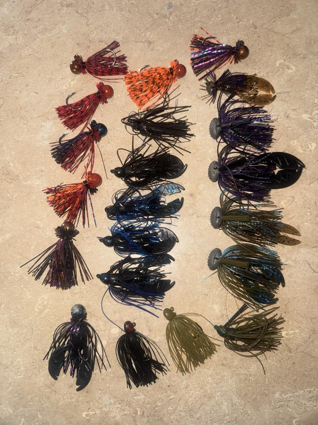 Beast Coast Strike King Finesse Jig Lot - Image 1