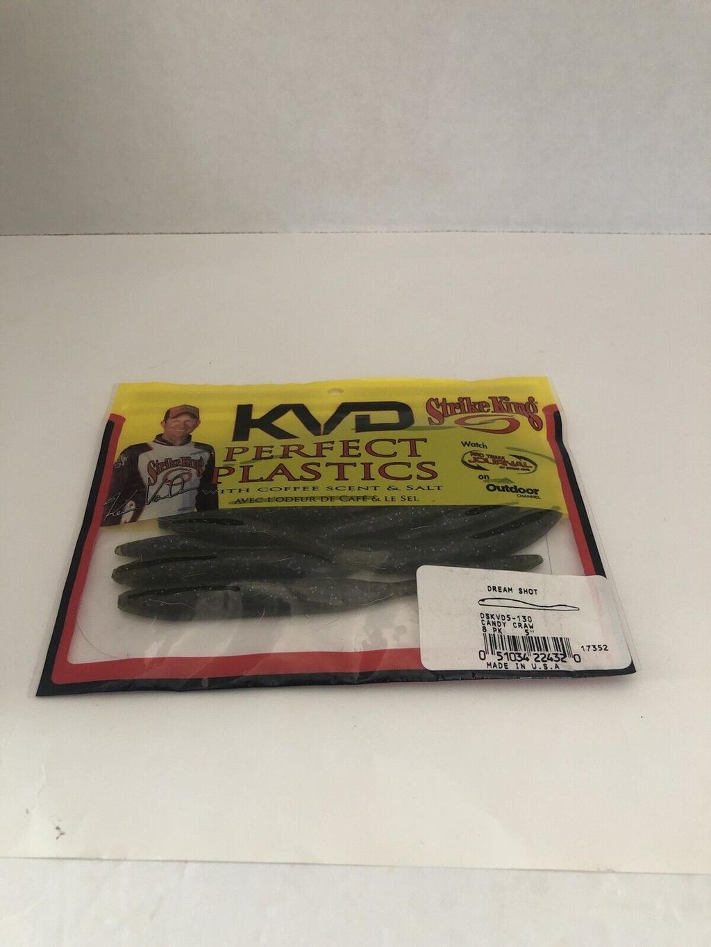  Strike King Fishing Perfect Plastics 5" Dream-Brand New-SHIPS N 24 HOURS - Image 1