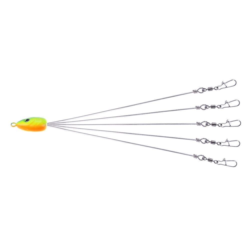 5PCS/Set Alabama Rigs 5 Arms Umbrella Rig Fishing Lure 18cm Fish Bait Kit Tackle - Image 9