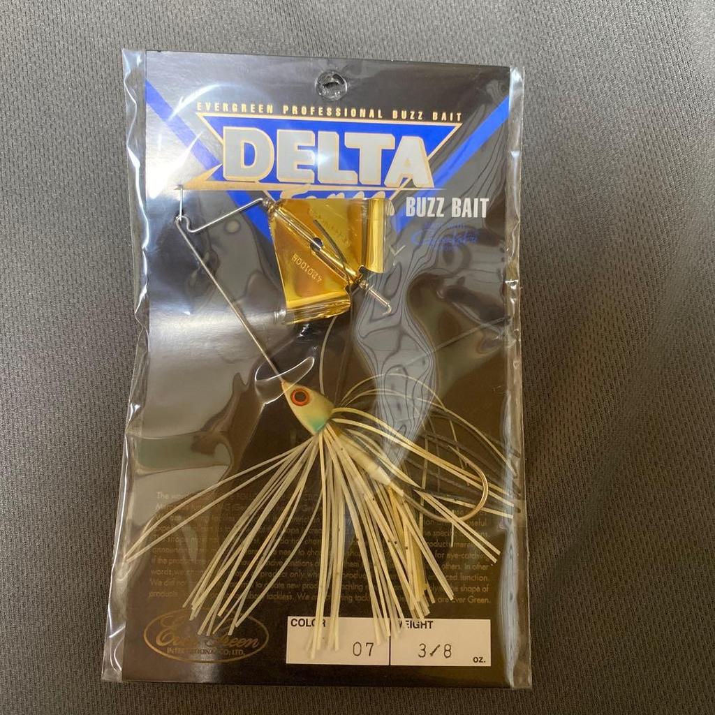 Evergreen Delta Horse Buzzbait 07 Color 3/8oz Used - Image 1