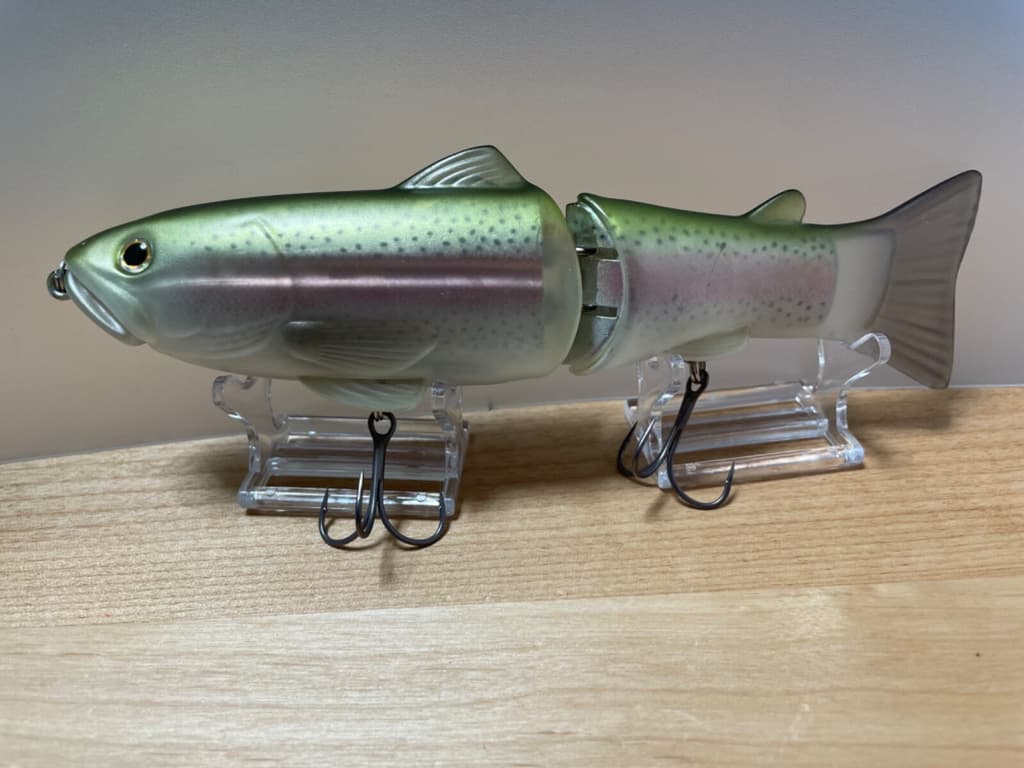 deps new SLIDE SWIMMER 175 ss #12 Rainbow Trout swimbait glidebait fishing lure - Image 2