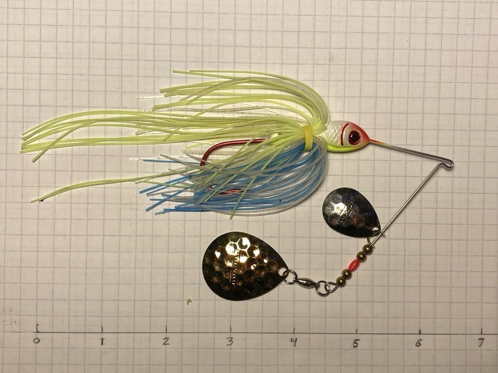 Set of 4 lures - BOOYAH Fishing Lure Spinnerbait Buzzbait VTG Bait Bass Pike - Image 7