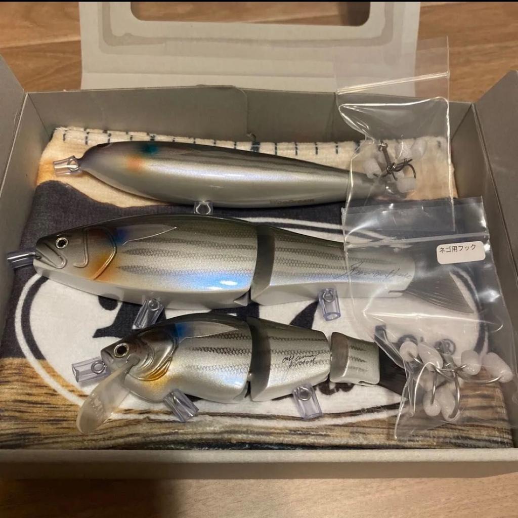 Roman Made AYUMU Swimbait 3-Piece Set Woodream Limited Fishing Festival - Image 2