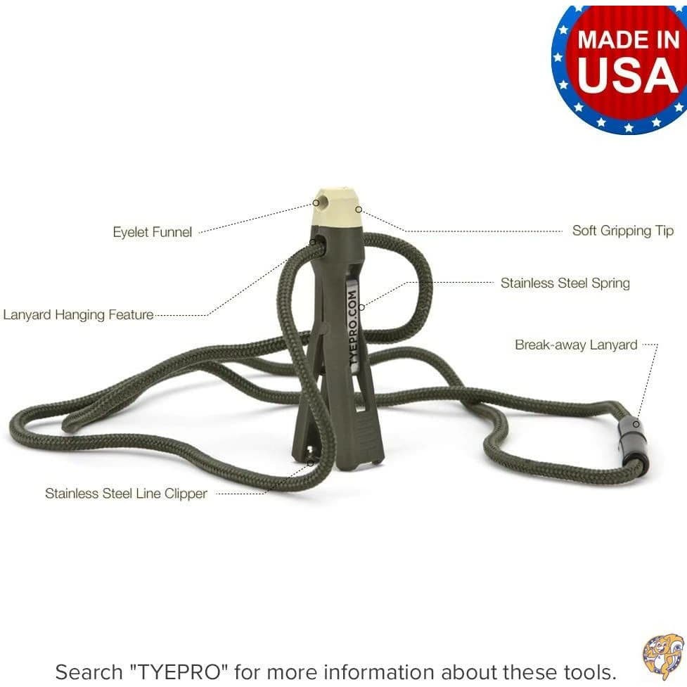 TYEPRO Original Knot Tying Fishing Accessories Fishhook Threader Line Cut - Image 6