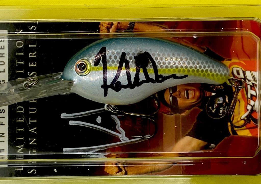 Vintage Rare NOS Strike King Kevin VanDam“AUTOGRAPHED”KVD Limited￼ Crankbait ￼ - Image 4