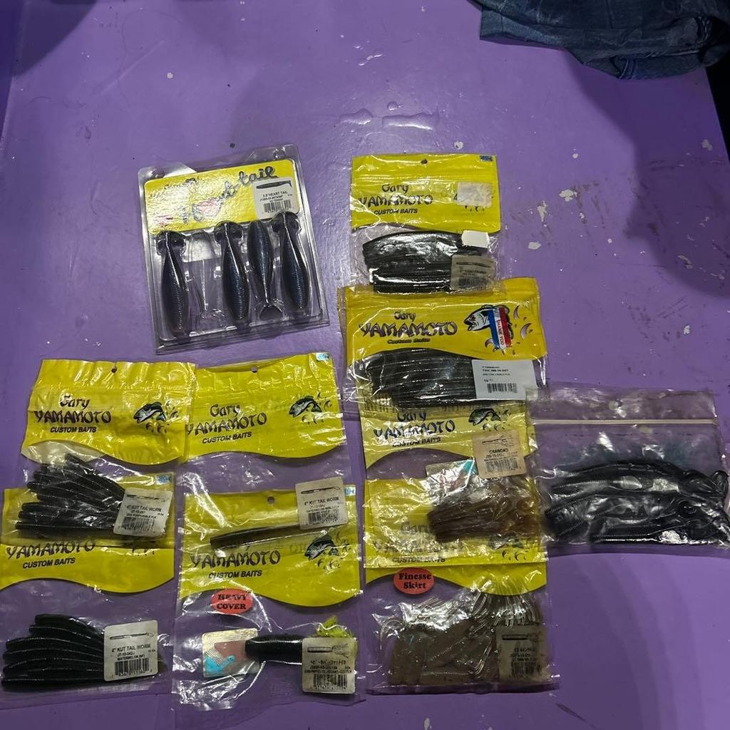 Gary Yamamoto Yama Senko cut tail and others - Image 1