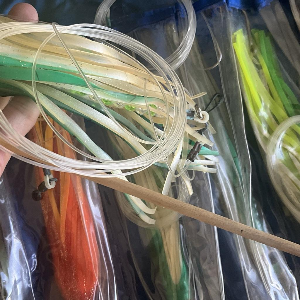 Saltwater Big Game Offshore Marlin, Maui, Wahoo, Dorado,Tuna Lures and Case - Image 4