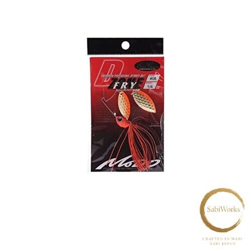 New EVERGREEN Spinnerbait D-Zone Fly Double Willow Leaf 1/4oz PS Dynamite #08 - Image 1