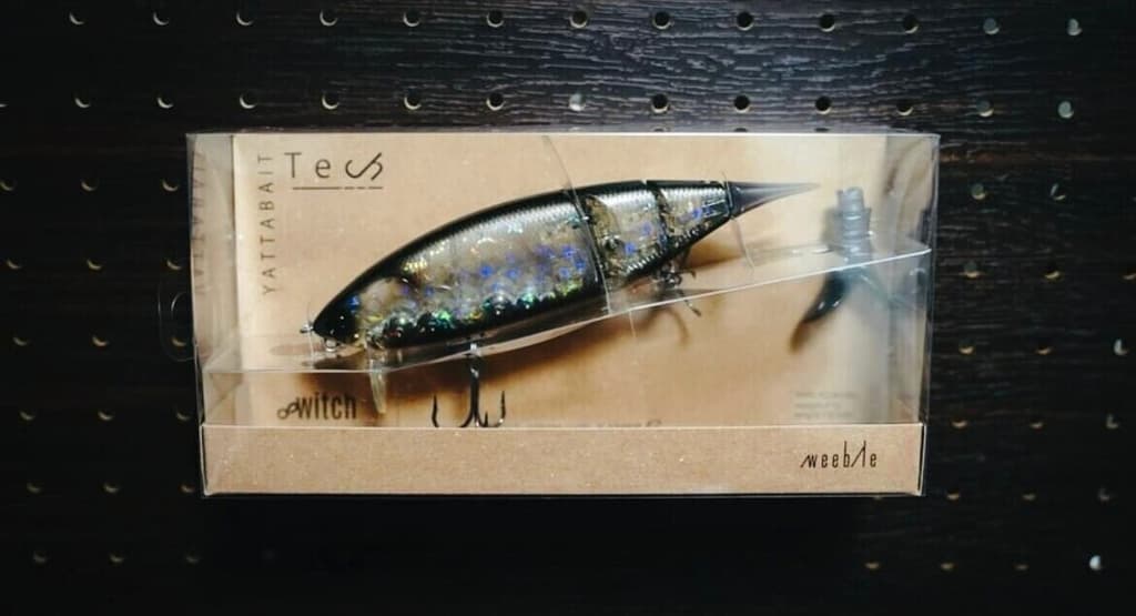 weeble YATTABAIT Tech diamond fish Color 1.65oz Swimbait Floating NEW Japan - Image 2
