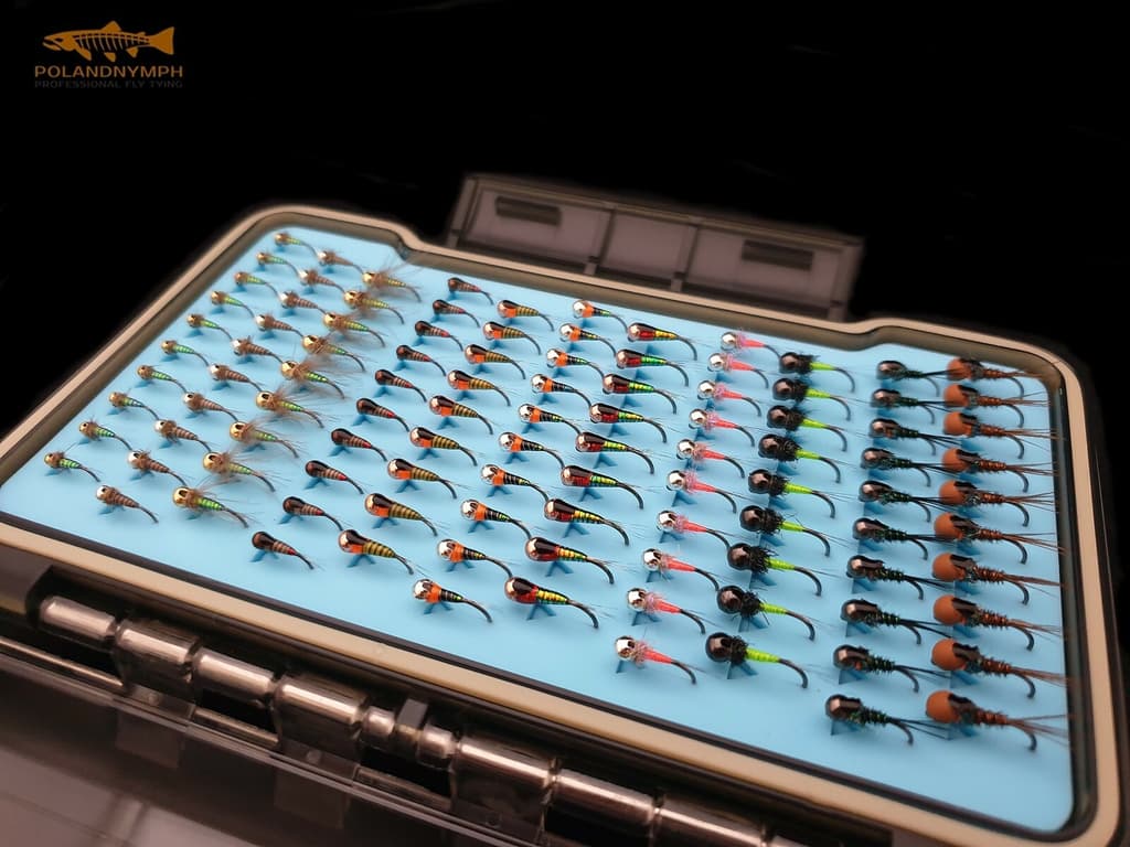 Premuim Box 212 Euro Jig Nymphs size 10,12,14,16,18,20 Hooks - Image 7