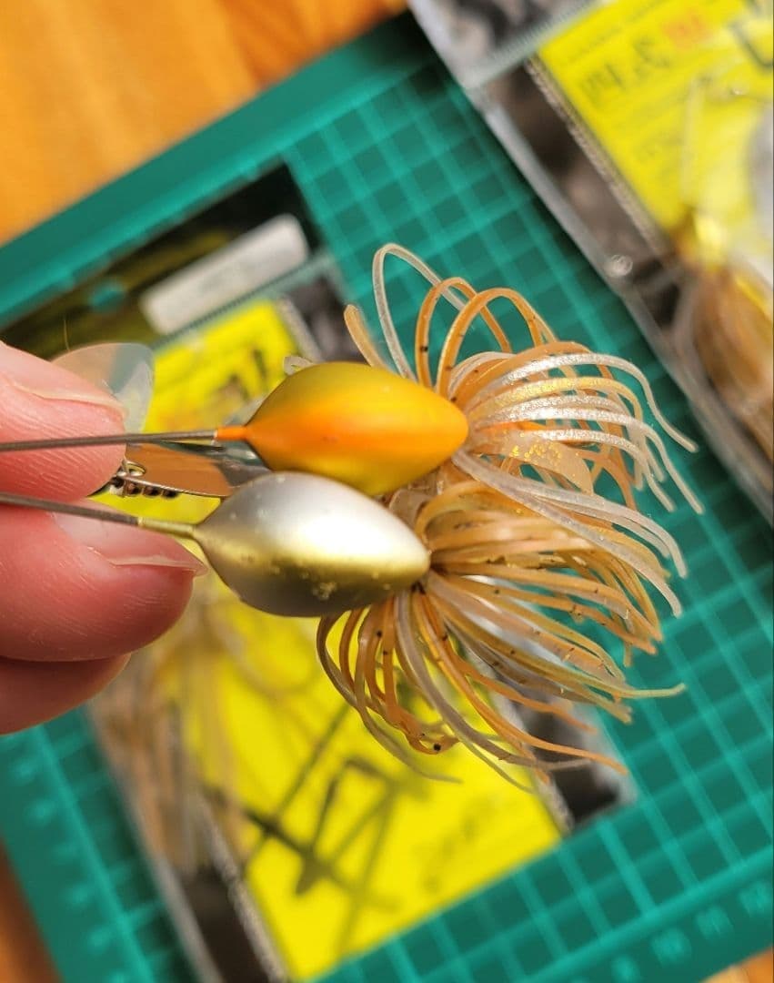 Tsune-kichi Hama Spinnerbait Type 4 Short ification 11.5g Set of 4 - Image 5