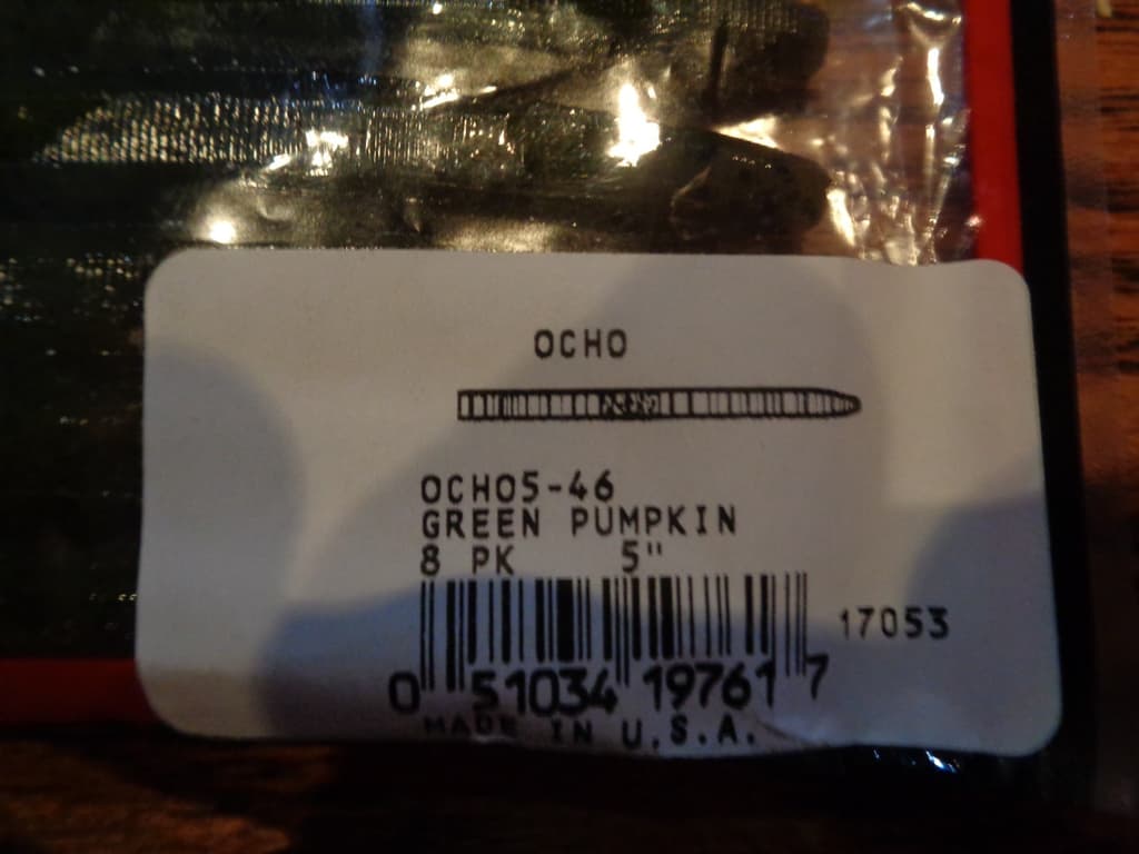 Strike King KVD Perfect Plastics Ocho, Twelve 5" 8 Packs, Twelve Colors, New - Image 9