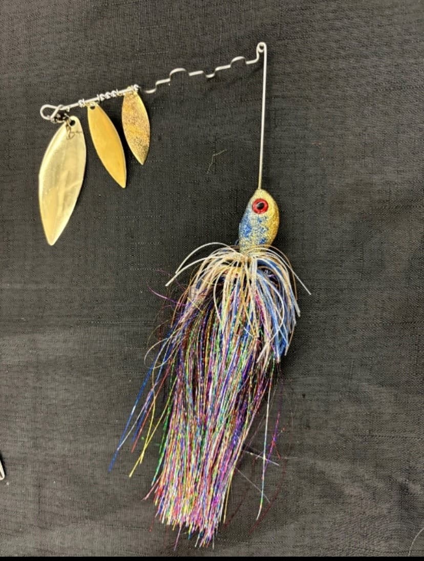 Death Shimmer Lures Muskie Spinnerbait 1oz 2oz 3oz 4oz - Image 1